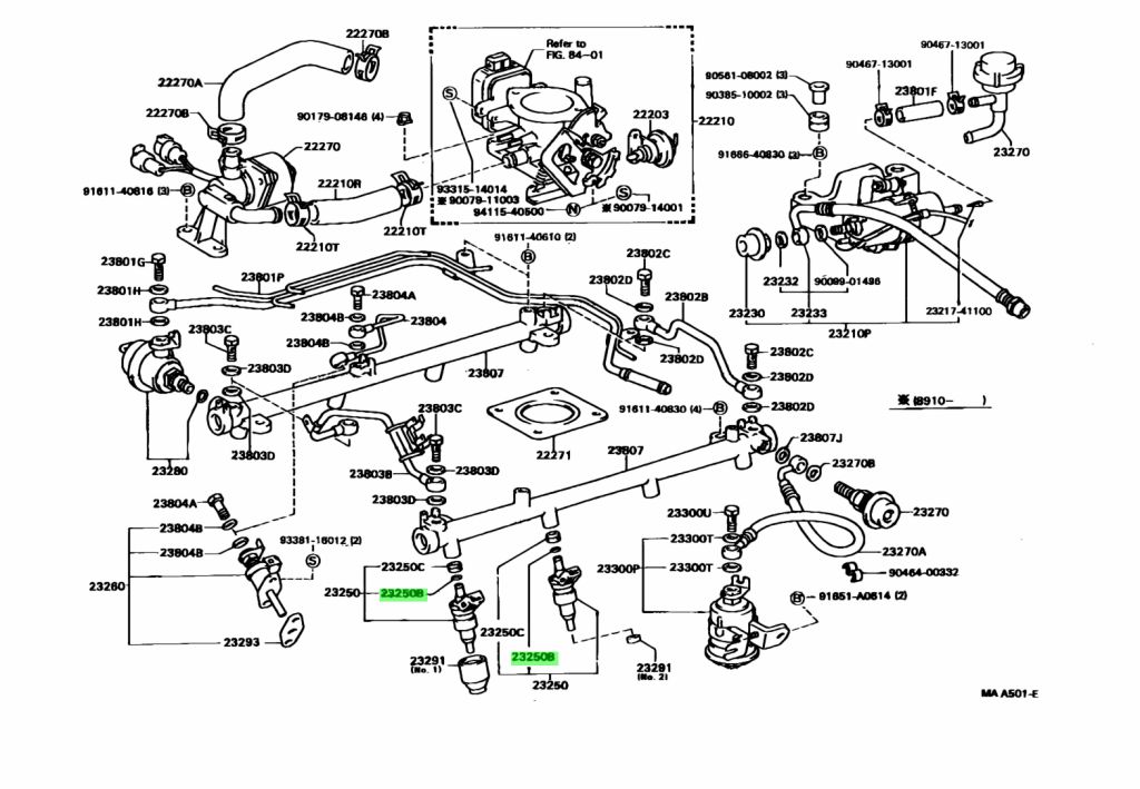 9030107001 toyota размеры